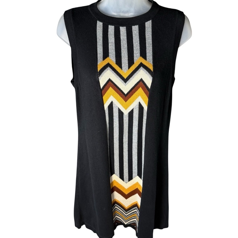 Missoni for Target Chevron Mini Dress in Black and Yellow - Picture 2 of 7